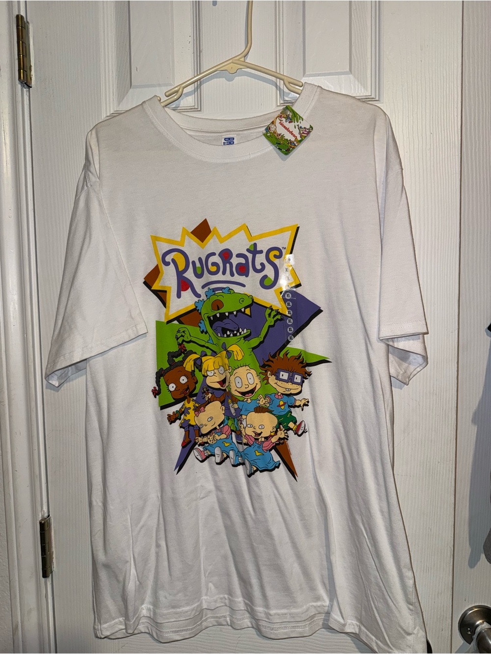 White Rugrat Tee for adult Unisex